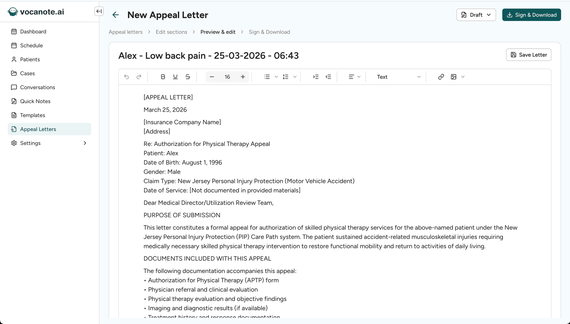 VocuOne assistant working alongside existing clinical systems